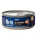 Brit Premium by Nature с мясом курицы и сыром д/к. кс 100г