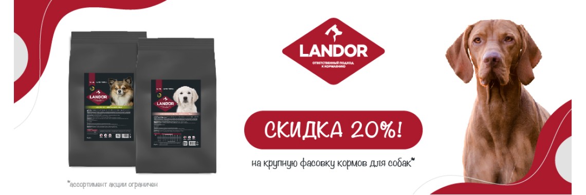 Landor dog -20%