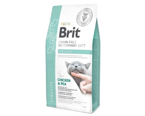 Brit Veterinary Diet Cat Grain free Struvite, 400гр