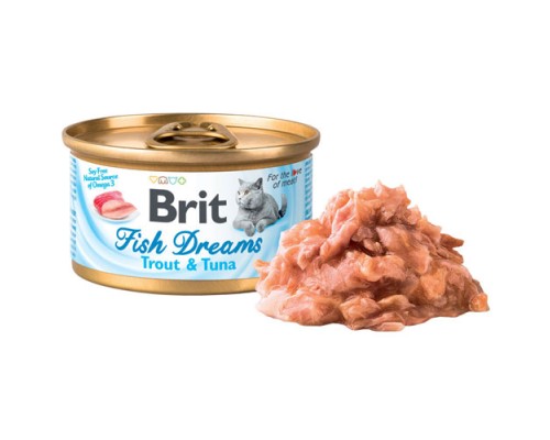 Brit Care Fish Dreams Форель и тунец, 80г