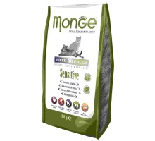 Monge Cat Sensitive д/к с чувствительным пищеварением, 10кг