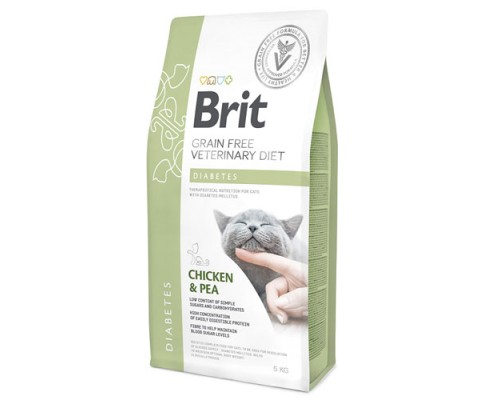 Brit Veterinary Diet Cat Grain free Diabetes, 400г
