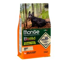 Monge Dog GRAIN FREE Mini Adult Anatra Утка/картофель д/с мелких пород , 2,5кг 