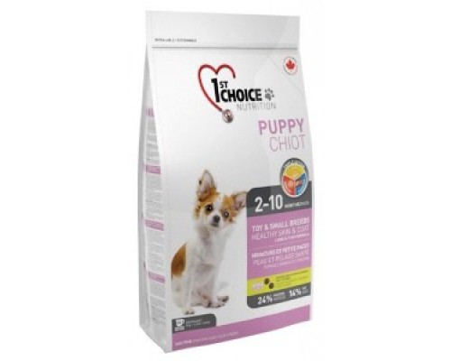 1st Choice PUPPY TOY&SMALL BREEDS Healthy Skin&Coat, 2.72кг