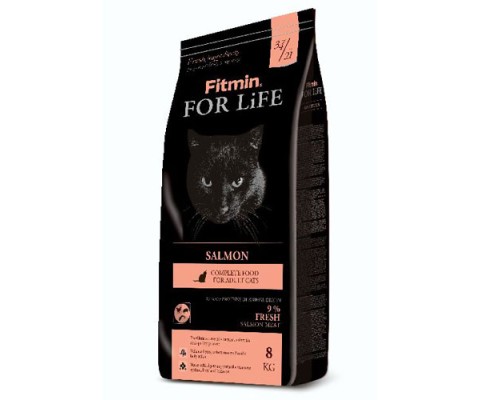 Fitmin cat For Life Salmon ЛОСОСЬ