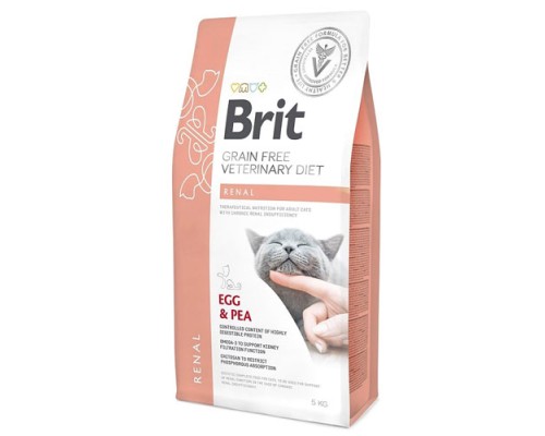 Brit Veterinary Diet Cat Grain free Renal, 400г