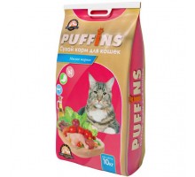 Puffins для кошек мясное жаркое, 10кг
