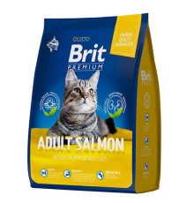 Brit Premium Cat Adult Salmon, 8кг