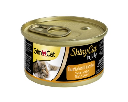 Gimpet Shiny Cat тунец + цыпленок, 70гр