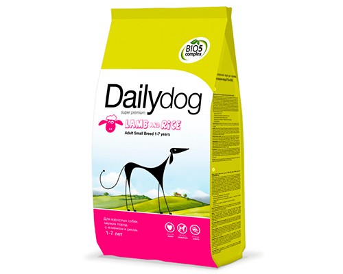 Dailydog Adult Small Breed Lamb and Beef, 3кг