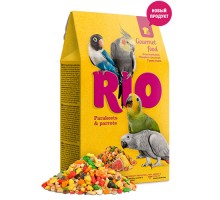 RIO Гурмэ корм для средних и крупных попугаев,  250г