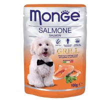 Monge Dog Grill Pouch для собак лосось, 100г