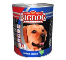 BIG DOG Ягненок с рисом, 850г
