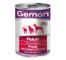 Gemon Dog д/c паштет говяжий рубец, 400г