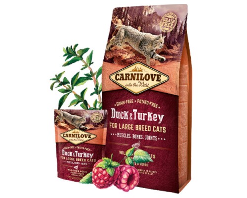 Carnilove Duck&Turkey for Large Breed Cats