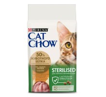 Cat Chow SC для Кастр. и Стерил. Домашняя курица и индейка