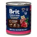Brit Premium By Nature д/собак сердце и печень, кс 850г