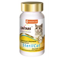 Unitabs SterilCat для стерил. кошек, 120тбл.