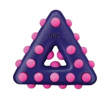 Kong игрушка для собак Dotz треугольник Малое 11см