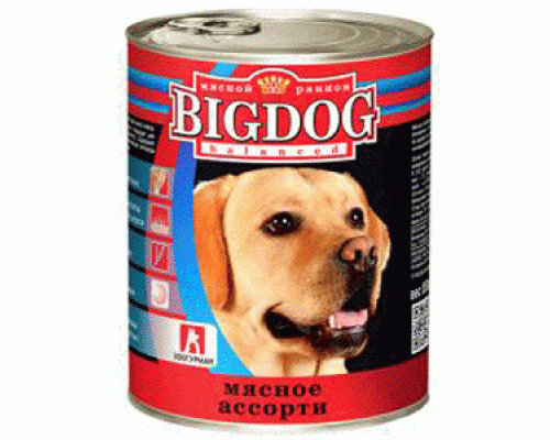 BIG DOG Мясное ассорти, 850г