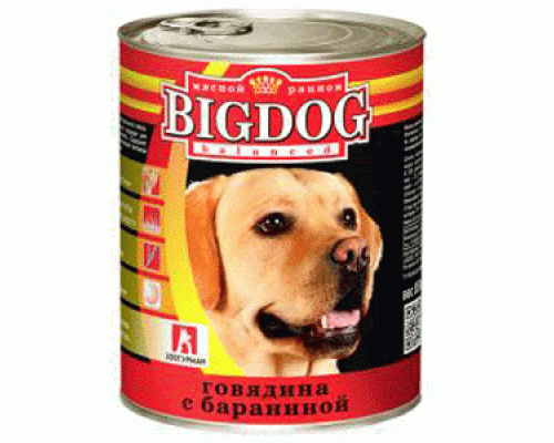 BIG DOG Говядина с бараниной, 850г