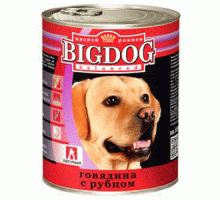 BIG DOG Говядина с рубцом, 850г