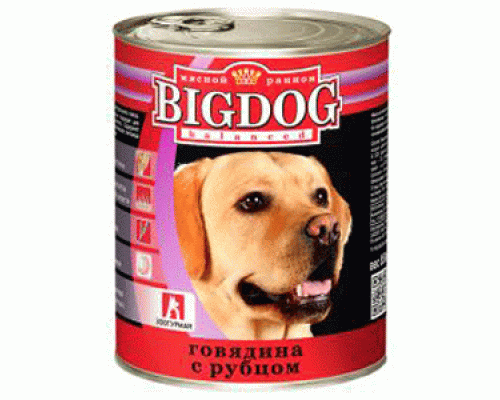 BIG DOG Говядина с рубцом, 850г