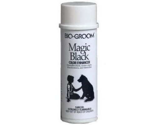 BIOGROOM Magic Black Черный выставочный спрей-мелок, 142г