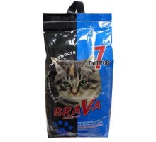 BRAVA для длинношерстных кошек Впитывающий, 7л