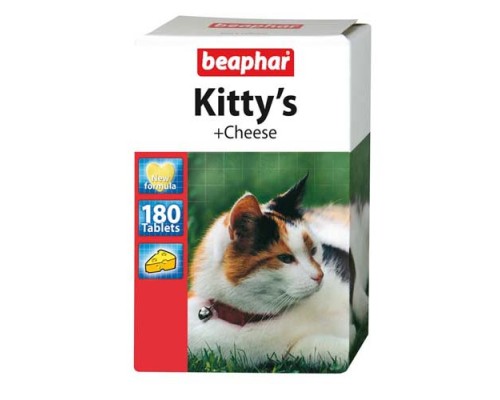 Beaphar Kitty’s + Cheese (с сыром), 75тбл.