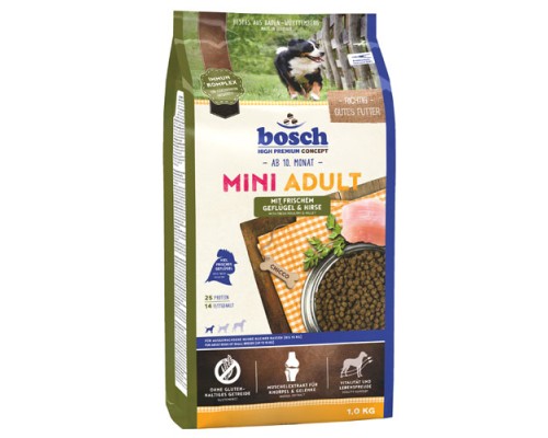 Bosch Mini Adult Poultry&Millet, 1кг
