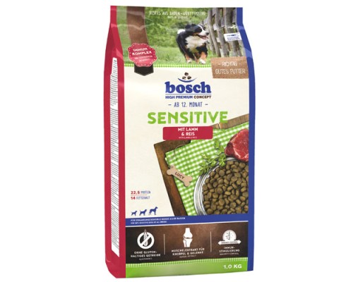 Bosch Sensitive Lamb & Rice, 1кг