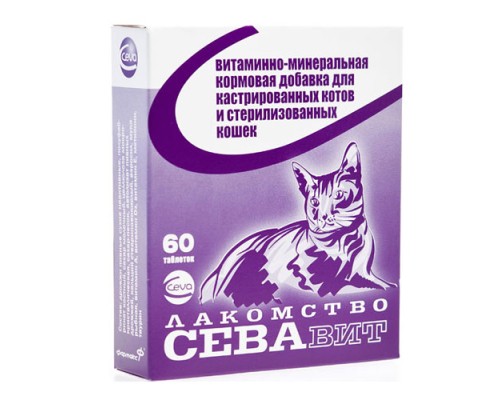 Ceva для кошек Кастр. и Стер., 60т.