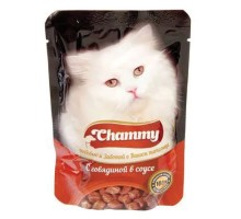 Chammy для кошек в соусе Говядина, 85 гр