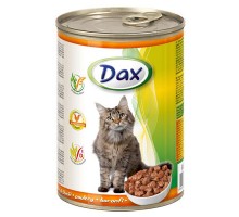 Dax кусочки в соусе с Птицей, для кошек кс. 415г