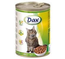 Dax кусочки в соусе с Кроликом, для кошек кс. 415г