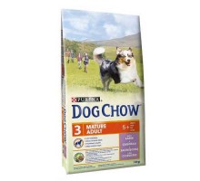 Dog Chow Mature 5+ с ягнёнком, 2,5кг