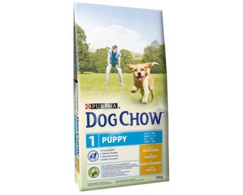 Dog Chow Puppy с курицей, 2,5кг