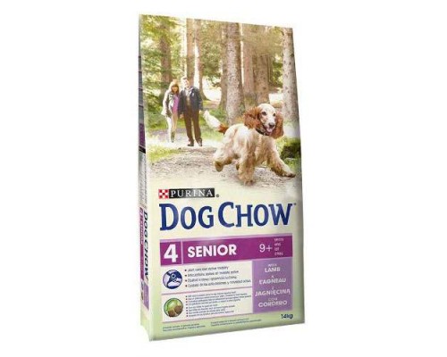 Dog Chow Senior 9+ с ягнёнком, 2,5кг