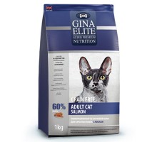 GINA Elite Grain Free Adult Cat Salmon беззерн. корм д/к 3кг