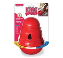 Kong игрушка интерактивная Wobbler для лакомств для крупных собак