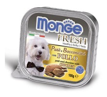 Monge Dog Fresh для собак курица, 100г
