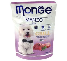 Monge Dog Grill Pouch для собак говядина, 100г