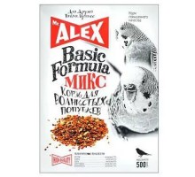 Mr.Alex Basic Микс для волнистых попугаев,  500г