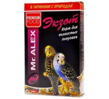 Mr.Alex Корм для волнистных попугаев «Экзот», 500г