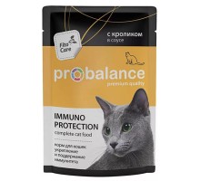 ProBalance Immuno Рrotection, для кошек с Кроликом, пауч 85г (1шт.)