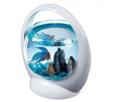 Tetra Betta Ring белый аквариум-шар с освещением LED 1,8л