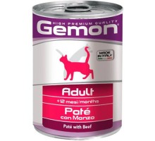 Gemon Cat паштет говядина, 400г