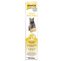 GimCat Паста сырная с биотином для кошек, 100г