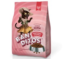 Banditos д/кош Adult д/привередливых Аппетитная индейка, 400г